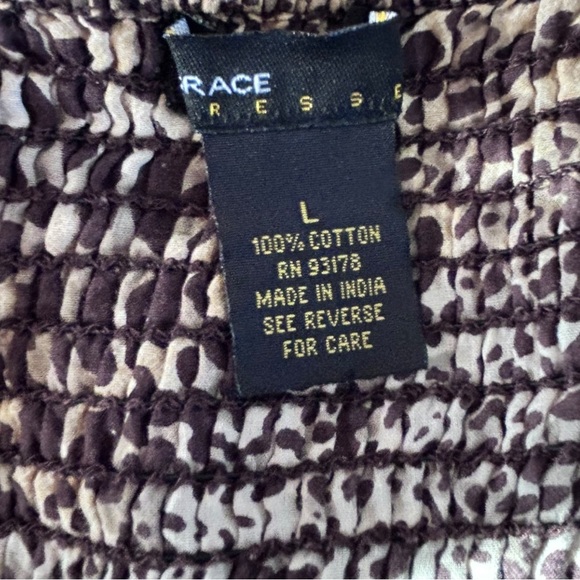 4/$20 Tiered Ruffled Leopard Print Midi Dress - Picture 6 of 6